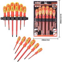 Trade Shop Traesio - Trade Shop - set 6 croce cacciavites und isolant-file mit magnetischem punte - Trade Shop Traesio - Trade Shop - set 6 croce cacciavites und isolant-file mit magnetischem punte - von TRADE SHOP TRAESIO