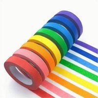 Trade Shop Traesio - Trade Shop - set 6 rollen farbiges gummiertes papierband 38MMX15MT selbstklebend lackschutz - Trade Shop Traesio - Trade Shop - set 6 rollen farbiges gummiertes papierband 38MMX15MT selbstklebend lackschutz - von TRADE SHOP TRAESIO