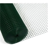 Trade Shop Traesio - Trade Shop - set mit 3 stk. plastikiertem metallnetz für gartentore und zäune 0,5 x 3 mt 223095 - von TRADE SHOP TRAESIO