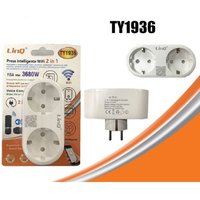 Trade Shop Traesio - Trade Shop - smart steckdose wifi 2IN1 hausautomation android ios 16A 3680W TY1936 - von TRADE SHOP TRAESIO