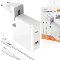 Trade Shop - super schnelles 2IN1 ladegerät PD96W + USB12W typ-c notebook smartphone PD9080 - von TRADE SHOP TRAESIO
