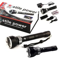 Trade Shop Traesio - Trade Shop - taschenlampe led cree T6 wiederaufladbar 2000 lumen 80000 w mit verlängerung BL-1899 - Trade Shop Traesio - Trade Shop - taschenlampe led cree T6 wiederaufladbar 2000 lumen 80000 w mit verlängerung BL-1899 - von TRADE SHOP TRAESIO