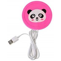 Trade Shop Traesio - Trade Shop - tassenwärmer cartoon silikon panda usb elektrischer untersetzer wärmer - von TRADE SHOP TRAESIO