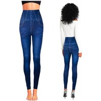 Trade Shop Traesio - Trade Shop - termic leggings N9050 effect denim ruinur mod. maien mit internationaler futter - m-l von TRADE SHOP TRAESIO