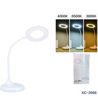 Trade Shop Traesio - Trade Shop - tischlampe kreis led touch wiederaufladbar usb schwenkbar modern DT-2668 - von TRADE SHOP TRAESIO