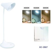 Trade Shop Traesio - Trade Shop - LED-Schreibtischlampe, Touch-Licht, 4000 k, 6500 k, 3000 k, dimmbar, modern, DT2667 - von TRADE SHOP TRAESIO