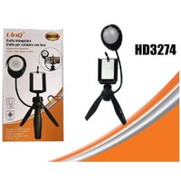 Trade Shop Traesio - Trade Shop - third tabelle mit led light 3 intensity girevole 360° für smartphone HD3274 - Trade Shop Traesio - Trade Shop - third tabelle mit led light 3 intensity girevole 360° für smartphone HD3274 - von TRADE SHOP TRAESIO