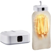 Trade Shop Traesio - Trade Shop - tragbarer elektrischer trockner mit timer und automatischer abschaltung, 1200 w heissluft - von TRADE SHOP TRAESIO