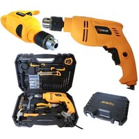 Trade Shop Traesio - Trade Shop - trapano to percussion 600W mit valigia 101 madrino accessorien 13MM 0-2700MIN rpm - von TRADE SHOP TRAESIO