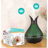 Trade Shop Traesio - Trade Shop - ultraschall-aroma-diffusor-luftbefeuchter 500ML 8W elektrische aromatherapie TX-8359 - von TRADE SHOP TRAESIO