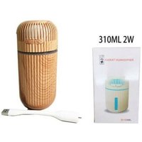 Trade Shop Traesio - Trade Shop - ultraschall luftbefeuchter aroma diffuser 310 ml 2W usb aromatherapy - von TRADE SHOP TRAESIO