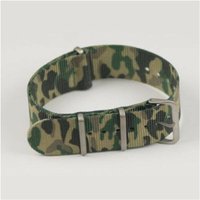Trade Shop Traesio - Trade Shop - universal nylon ersatzarmband uhr breite 18MM camouflage - von TRADE SHOP TRAESIO