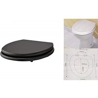 Trade Shop Traesio - Trade Shop - universal wc-sitz schwarz holz-effekt wc-sitz abdeckung - -3,5 - Trade Shop Traesio - Trade Shop - universal wc-sitz schwarz holz-effekt wc-sitz abdeckung - -3,5 - von TRADE SHOP TRAESIO