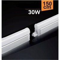 Trade Shop Traesio - Trade Shop - unterbau led neon deckenleuchte matt verschiedene lichttöne 30 watt 150 cm - von TRADE SHOP TRAESIO