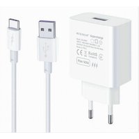 Trade Shop Traesio - Trade Shop - usb-batterie-ladegerät-kit typ-c 40W supercharge smartphone CA-S045 - von TRADE SHOP TRAESIO