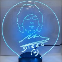 Trade Shop - tabelle lampada zu usb batterien mit vereinigten diego armando maradona - von TRADE SHOP TRAESIO