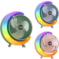 Trade Shop Traesio - Trade Shop - ventilatoren usb 3 velocity mit light rgb - von TRADE SHOP TRAESIO
