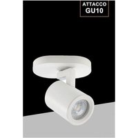 Trade Shop - verstellbare deckenleuchte wandleuchte GU10 weiss schwarz TH8801 - Weiß von TRADE SHOP TRAESIO