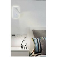 Trade Shop Traesio - Trade Shop - wandleuchte 6W doppelte lichtquelle led cob smd licht 6500K 3000K 4000K E20 - von TRADE SHOP TRAESIO