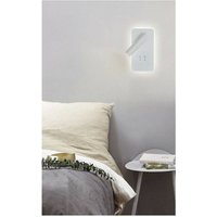 Trade Shop Traesio - Trade Shop - wandleuchte 6W doppelte lichtquelle led cob smd licht 6500K 3000K 4000K E20 - von TRADE SHOP TRAESIO