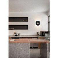 Trade Shop - Wandleuchte mit Kaffeetassen-Bildlampe G9-Anschluss IP20 AQ45 - Schwarz von TRADE SHOP TRAESIO