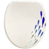 Trade Shop Traesio - Trade Shop - wc-abdeckung, wc-sitz, universal-badezimmer-scharniere mit fischen 59125 - -3,5 - von TRADE SHOP TRAESIO