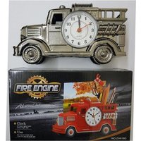 Trade Shop - Tischwecker in Feuerwehrform, analog, Stifthalter, Alarm, für Zuhause und Büro - Trade Shop - Tischwecker in Feuerwehrform, analog, Stifthalter, Alarm, für Zuhause und Büro - von TRADE SHOP TRAESIO