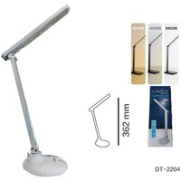 Trade Shop Traesio - Trade Shop - wiederaufladbare led tischlampe berührungsschalter 3 leuchten DT-2204 - von TRADE SHOP TRAESIO