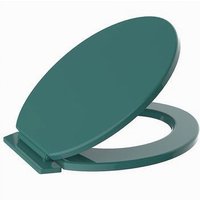 Trade Shop - WC-SITZBEZUG WASSER TOILETTENSITZ UNIVERSAL PVC BADEZIMMER TOILETTENSITZ DUNKELGRÜN 59024 - von TRADE SHOP TRAESIO