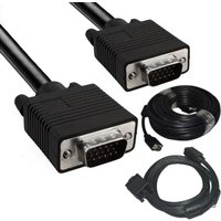 Trade Shop - VERLÄNGERUNGSKABEL VGA 15 PIN MALE MONITOR VGA FÜR MONITOR METER - -3 m - von TRADE SHOP TRAESIO
