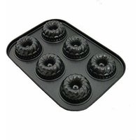 Trade Shop Traesio - Trade Shop - antihaft-form form muffin 6 süssigkeiten cupcake pudding donuts - von TRADE SHOP TRAESIO