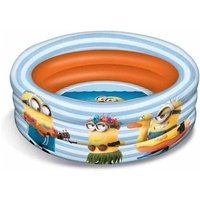 Trade Shop - aufblasbarer pool cattivissimo mich disney kinder 3 ringe durchmesser 100 cm - von TRADE SHOP TRAESIO