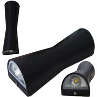 Trade Shop Traesio - Trade Shop - Außenwandlaterne 10W mit Doppel-LED 5W + 5W Licht 6500K - von TRADE SHOP TRAESIO