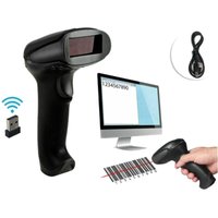 Trade Shop Traesio - Trade Shop - Q-A203 drahtloser laser-barcode-scanner barcode-leser - von TRADE SHOP TRAESIO