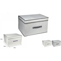 Trade Shop Traesio - Trade Shop - box platzsparbox all-in-one-container kleiderschrank organizer 60X40X30CM 53029 - Trade Shop Traesio - Trade Shop - box platzsparbox all-in-one-container kleiderschrank organizer 60X40X30CM 53029 - von TRADE SHOP TRAESIO