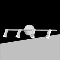 Trade Shop - copy of FARETTO SPOT LED ORIENTABILE DA SOFFITTO C72-B2 2XGU10 MAX.10W IP20 BIANCO DESIGN MODERNO - Trade Shop - copy of FARETTO SPOT LED ORIENTABILE DA SOFFITTO C72-B2 2XGU10 MAX.10W IP20 BIANCO DESIGN MODERNO - von TRADE SHOP TRAESIO