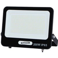 Trade Shop - copy of FARO PROIETTORE SMD LED FLOODLIGHT 150 W SLIM IP65 LUCE 3000K 4000K 6500K EK05-150W - Schwarz von TRADE SHOP TRAESIO