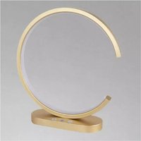 Trade Shop - LED-Tischleuchte, 12 w, gebogen, goldfarben, Touch-Funktion, Schreibtisch, Nachttisch, IP20, 32729 - Trade Shop - LED-Tischleuchte, 12 w, gebogen, goldfarben, Touch-Funktion, Schreibtisch, Nachttisch, IP20, 32729 - von TRADE SHOP TRAESIO