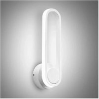 Trade Shop Traesio - Trade Shop - LED-Wandleuchte 13 w oval, vertikal, verstellbar, weißes kaltes Licht 50339 - Trade Shop Traesio - Trade Shop - LED-Wandleuchte 13 w oval, vertikal, verstellbar, weißes kaltes Licht 50339 - von TRADE SHOP TRAESIO