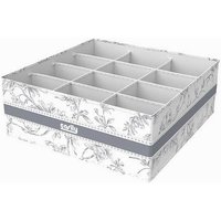 Trade Shop - kleiderschrank-organizer 12 fächer platzsparende box 32X32X12CM fantasy 87331 - Trade Shop - kleiderschrank-organizer 12 fächer platzsparende box 32X32X12CM fantasy 87331 - von TRADE SHOP TRAESIO
