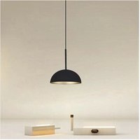 Trade Shop Traesio - Trade Shop - moderne pendelleuchte mit schwarz-goldem eisenkuppel-lampenschirm E27 33771 - Trade Shop Traesio - Trade Shop - moderne pendelleuchte mit schwarz-goldem eisenkuppel-lampenschirm E27 33771 - von TRADE SHOP TRAESIO