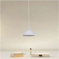 Trade Shop Traesio - Trade Shop - moderne pendelleuchte mit weissem eisenkuppel-lampenschirm E27 33764 - Trade Shop Traesio - Trade Shop - moderne pendelleuchte mit weissem eisenkuppel-lampenschirm E27 33764 - von TRADE SHOP TRAESIO