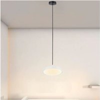 Trade Shop Traesio - Trade Shop - LED-Pendelleuchte, 40 w, weiß, rund, Kreis, modern, minimalistisches Licht, 4000 k, 32873 - Trade Shop Traesio - Trade Shop - LED-Pendelleuchte, 40 w, weiß, rund, Kreis, modern, minimalistisches Licht, 4000 k, 32873 - von TRADE SHOP TRAESIO