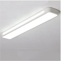 Trade Shop Traesio - Trade Shop - LED-Deckenleuchte, 16 w, modern, weiß, rechteckig, Deckenleuchte, Streifen, 6500 k, 50187 - von TRADE SHOP TRAESIO