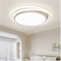 Trade Shop - led-deckenleuchte circle 60W kreisförmig weiss modernes natürliches licht 50156 - von TRADE SHOP TRAESIO