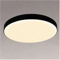 Trade Shop Traesio - Trade Shop - LED-Deckenleuchte, 70 w, rund, schwarzer Kronleuchter, natürliches Licht, 02607 - von TRADE SHOP TRAESIO