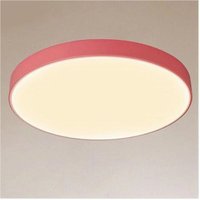 Trade Shop - LED-Deckenleuchte, 70 w, runde Deckenlampe, rosa Kronleuchter, natürliches Licht, 02621 - von TRADE SHOP TRAESIO