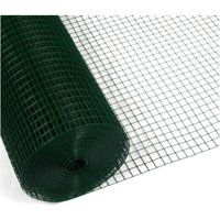 Trade Shop - set mit 3 stk. plastikiertem metallnetz für gartentore und zäune 0,5 x 3 mt 223095 - von TRADE SHOP TRAESIO