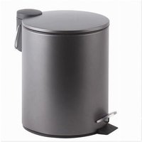 Trade Shop Traesio - Trade Shop - stahl-treteimer 5L badezimmer haus abfalleimer grau 87452 - Trade Shop Traesio - Trade Shop - stahl-treteimer 5L badezimmer haus abfalleimer grau 87452 - von TRADE SHOP TRAESIO