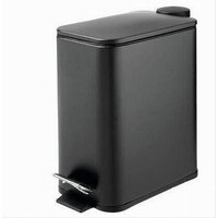 Trade Shop Traesio - Trade Shop - stahl-tretabelleimer 5LT schwarzer rechteckiger abfalleimer 87448 - Trade Shop Traesio - Trade Shop - stahl-tretabelleimer 5LT schwarzer rechteckiger abfalleimer 87448 - von TRADE SHOP TRAESIO